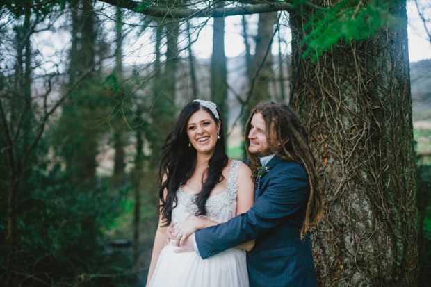 Natalie and Ciaran's Brooklodge Wedding by Katie Farrell Photography | onefabday.com