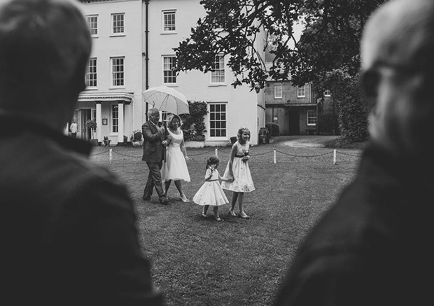 rainy outdoor ceremony | onefabday.com