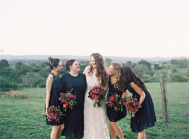 Navy mis-matched bridesmaid dresses | onefabday-com.go-vip.net