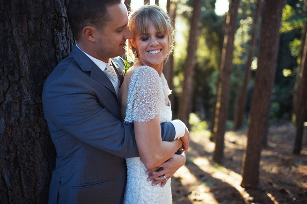 Beautiful beaded wedding dress | onefabday.com