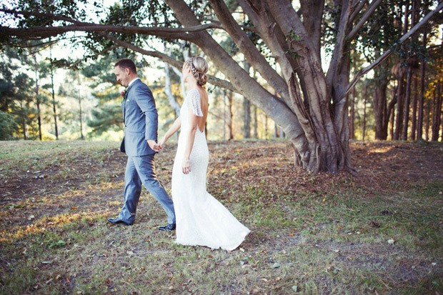 Romantic outdoor wedding photo shoot | onefabday.com