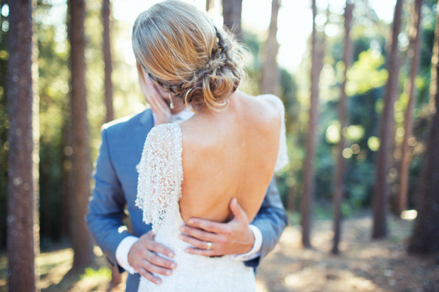 Amazing backless wedding dress | onefabday.com