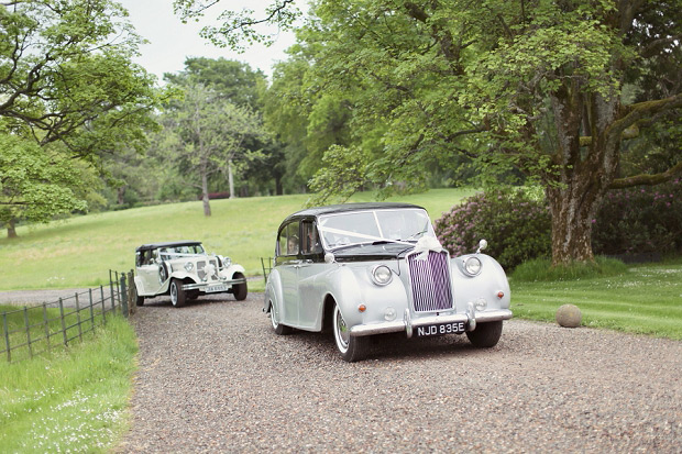 vintage wedding car | onefabday.com