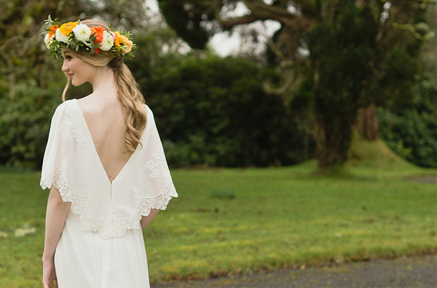 Pretty floral crown by Daisy Lane | onefabday.com