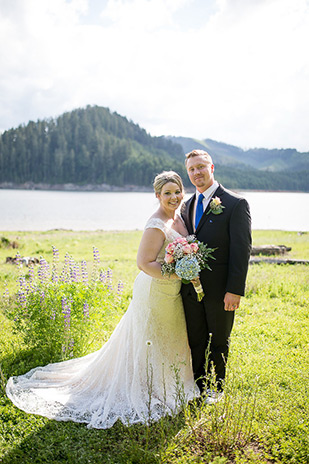 Mandy and Dylan's beautiful rustic wedding by Nikita Lee Photography | onefabday.com