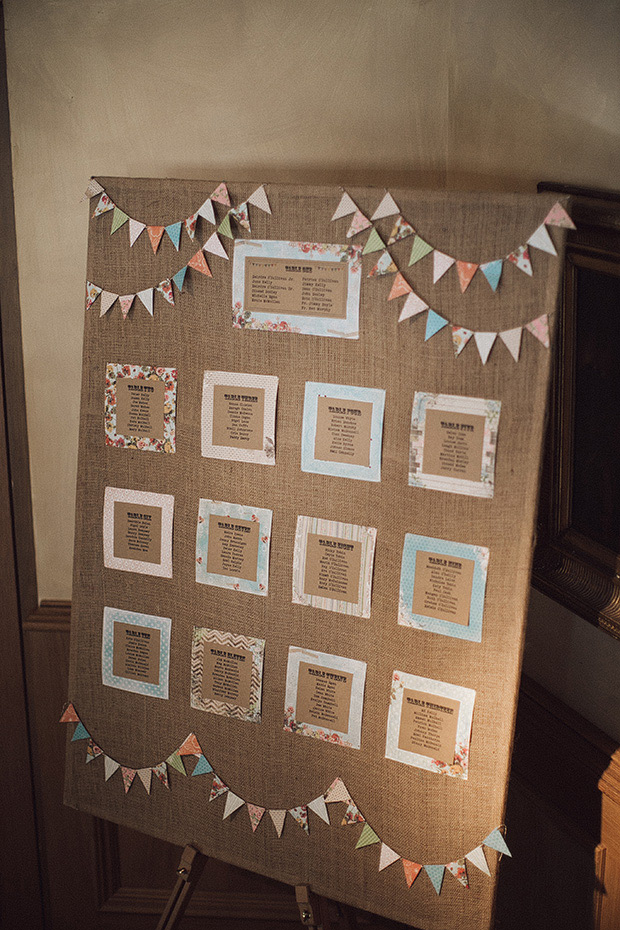 bunting table plan | onefabday.com