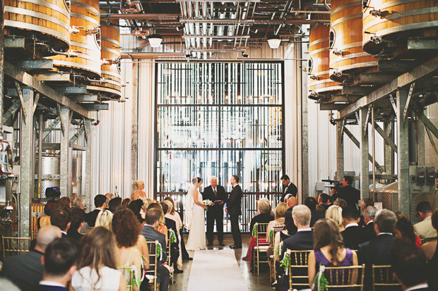 Craig and Alex's Stratus Vineyard wedding ceremony by Reed Photography | onefabday.com