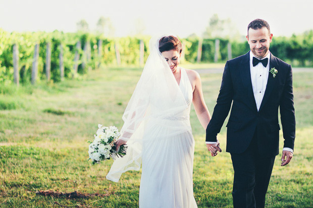 Craig and Alex's Stratus Vineyard wedding ceremony by Reed Photography | onefabday.com