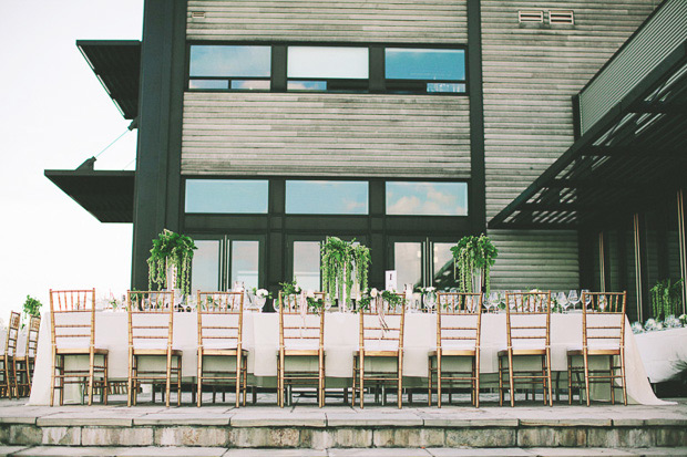 Craig and Alex's Stratus Vineyard wedding ceremony by Reed Photography | onefabday.com