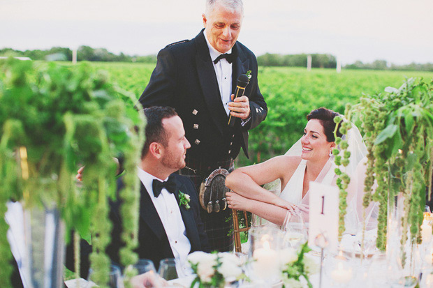 Craig and Alex's Stratus Vineyard wedding ceremony by Reed Photography | onefabday.com