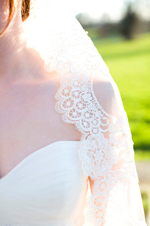 Lace veil | onefabday.com