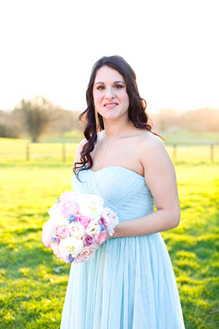 Pastel blue bridesmaids Lyrath Estate | onefabday.com