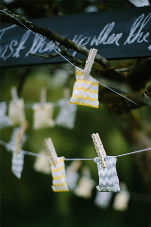 wedding favour tree | onefabday.com