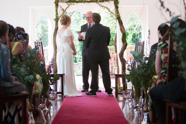 Diane and Stefan's Barnabrow House Wedding Ceremony by Half a Dream Away | onefabday.com