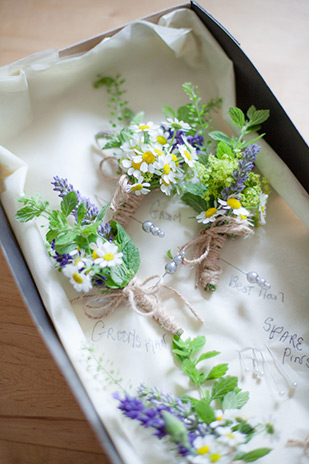 rustic boutonnière | onefabday.com 