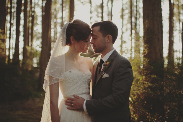 Beth and Jeff's incedible vintage homespun wedding by Kristen Marie Photography | onefabday.com