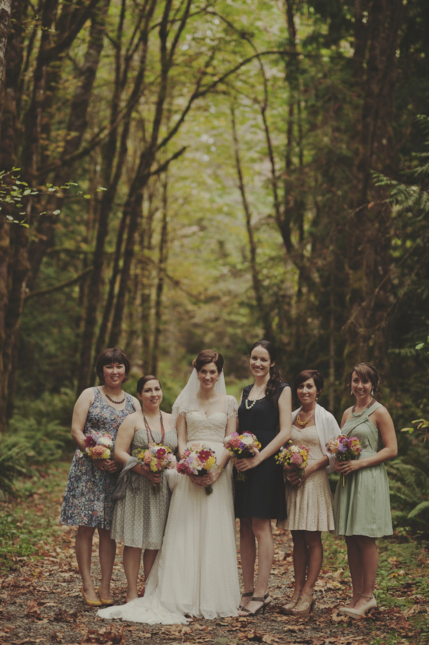 beautiful casual bridesmaids style | onefabday.com