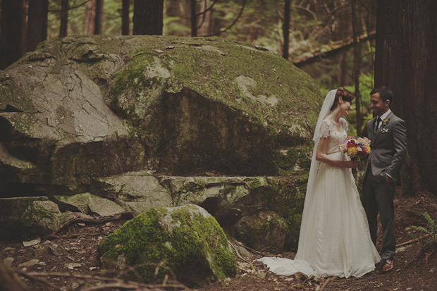 Beth and Jeff's incedible vintage homespun wedding by Kristen Marie Photography | onefabday.com