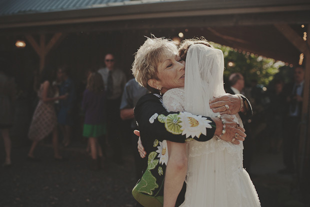 Beth and Jeff's incedible vintage homespun wedding by Kristen Marie Photography | onefabday.com