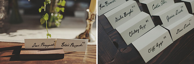 wedding escort cards | onefabday.com