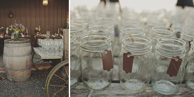 wedding drinks display | onefabday.com