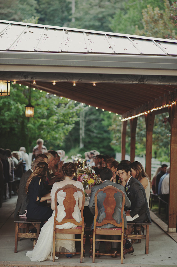 Beth and Jeff's incedible vintage homespun wedding by Kristen Marie Photography | onefabday.com