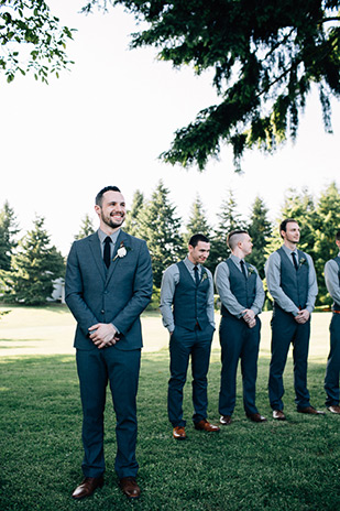 Shannon and Nathanael's beautiful outdoor wedding by Bethany Small Photography | onefabday.com