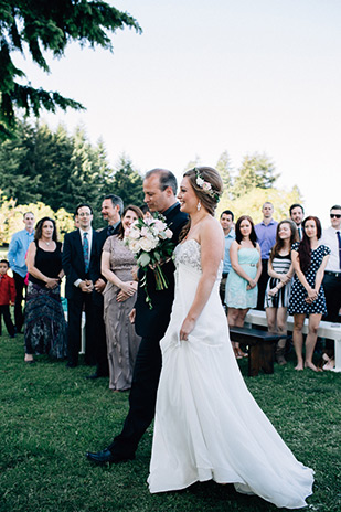 Shannon and Nathanael's beautiful outdoor wedding by Bethany Small Photography | onefabday.com