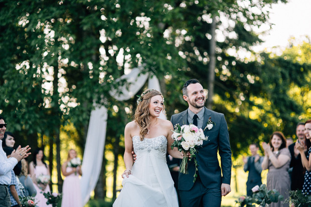 Shannon and Nathanael's beautiful outdoor wedding by Bethany Small Photography | onefabday.com