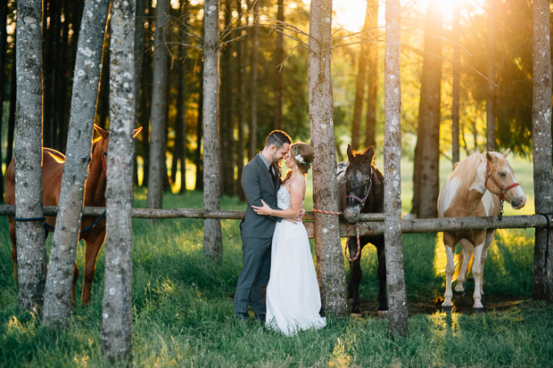 Shannon and Nathanael's beautiful outdoor wedding by Bethany Small Photography | onefabday.com