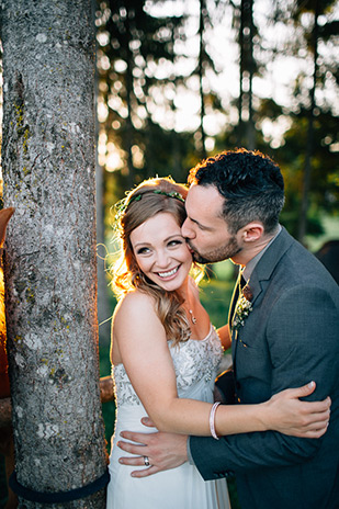 Shannon and Nathanael's beautiful outdoor wedding by Bethany Small Photography | onefabday.com