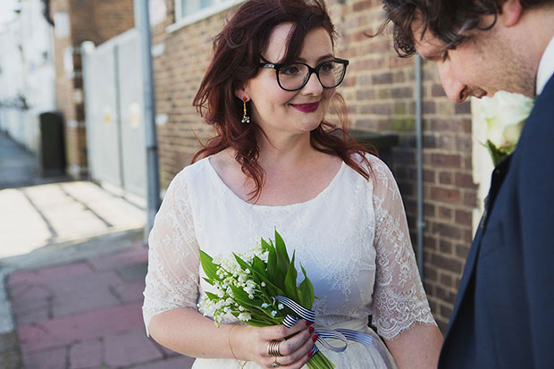 Brighton Alternative Wedding | Kerry and Kev by Lisa Devlin | onefabday.com