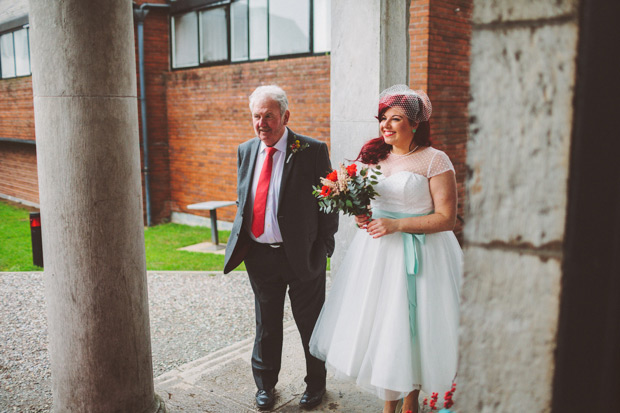 Bride and her dad | onefabday.com