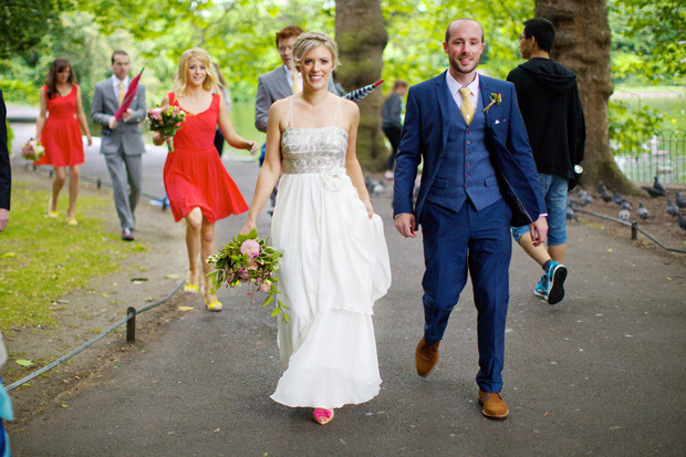 Anne and David's Colourful Dublin City Wedding by Elisha Clarke | onefabday.com