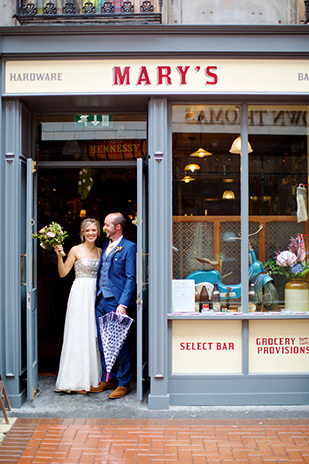 Anne and David's Colourful Dublin City Wedding by Elisha Clarke | onefabday.com