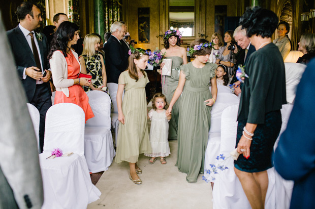 beautiful sage green boho bridesmaids dresses | onefabday.com