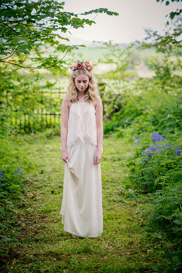 boho bridal style | vintage style bridal look with a contemporary edge | Photography by Fiona Jamieson | onefabday.com