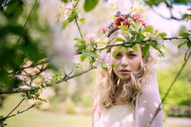 boho bridal style | vintage style bridal look with a contemporary edge | Photography by Fiona Jamieson | onefabday.com