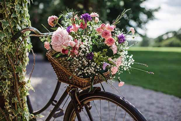 Beautiful pink and purple flower display | onefabday.com