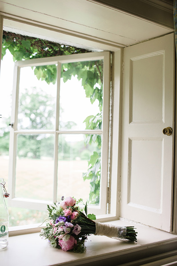 Pretty pink and purple bouquet | onefabday.com