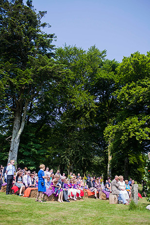 Mary and Wim's rustic outdoor ceremony at Kippure Estate by Lucy Nuzum | onefabday.com