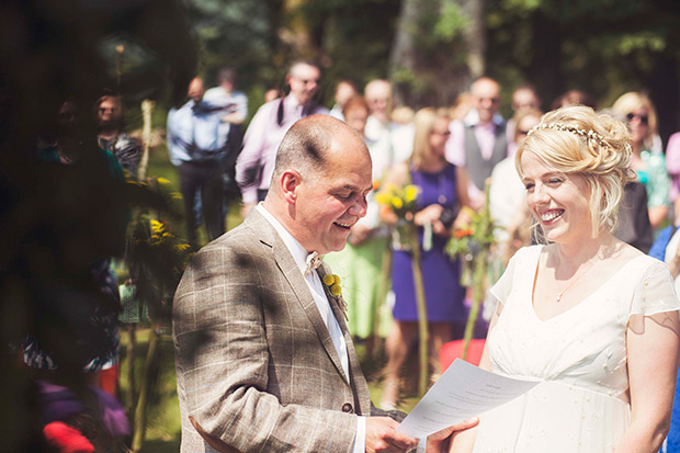 Mary and Wim's rustic outdoor ceremony at Kippure Estate by Lucy Nuzum | onefabday.com