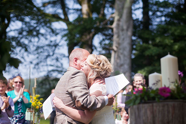 Mary and Wim's rustic outdoor ceremony at Kippure Estate by Lucy Nuzum | onefabday.com