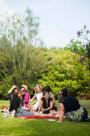 Mary and Wim's rustic outdoor wedding at Kippure Estate by Lucy Nuzum | onefabday.com