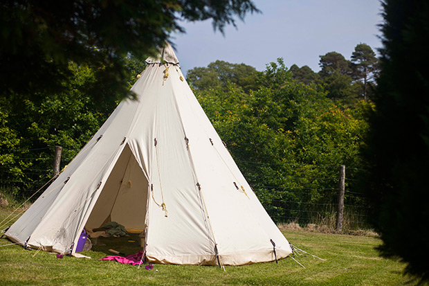 Mary and Wim's rustic outdoor wedding at Kippure Estate by Lucy Nuzum | onefabday.com