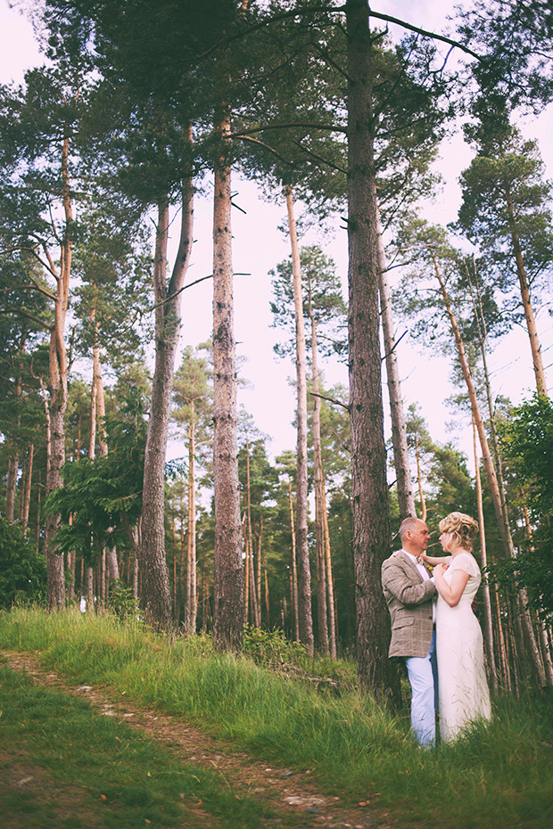 Mary and Wim's rustic outdoor wedding at Kippure Estate by Lucy Nuzum | onefabday.com