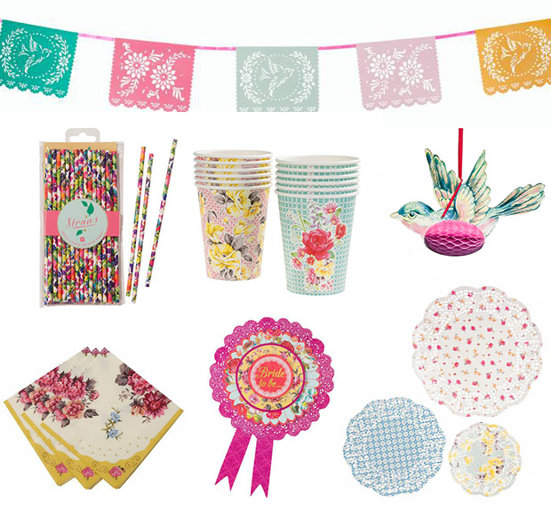 Rua Boutique Party Supplies | onefabday.com