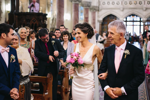 bride Gillian and her Dad  | onefabday.com