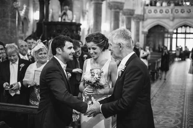 beautiful bride Gillian and her Dad  | onefabday.com