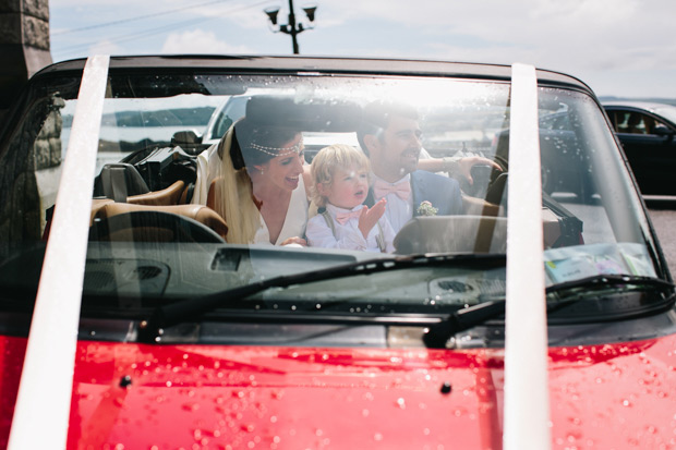 vintage wedding car | onefabday.com